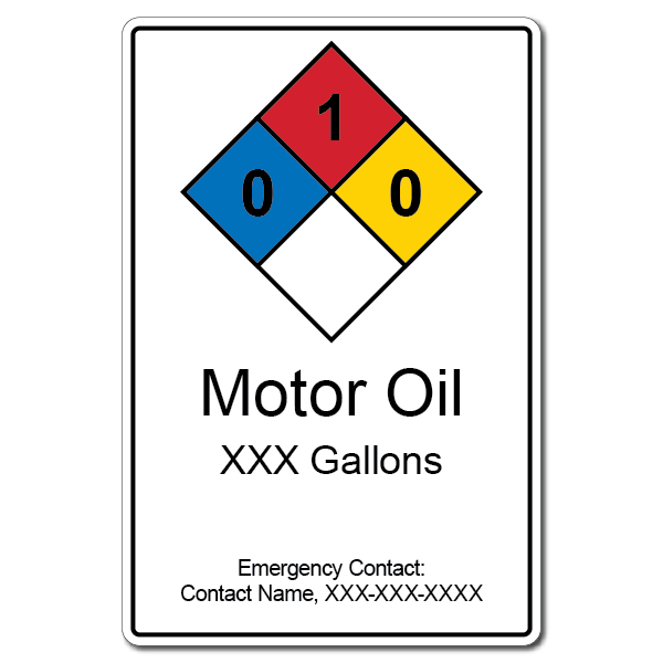 NFPA Motor Oil